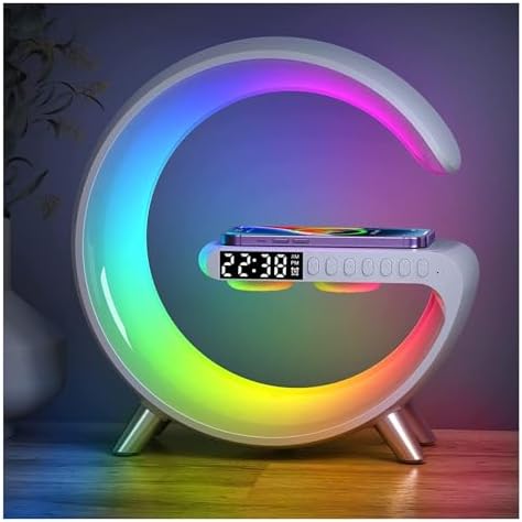 New Intelligent LED Table Lamp, 4 in 1 Wireless Charger Night Light Lamp